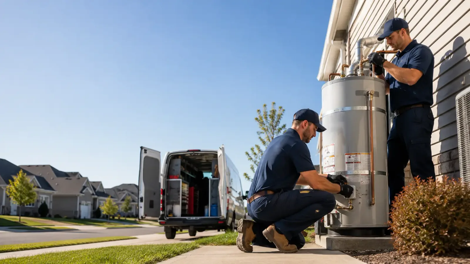 Water Heater Installation in Delavan, WI